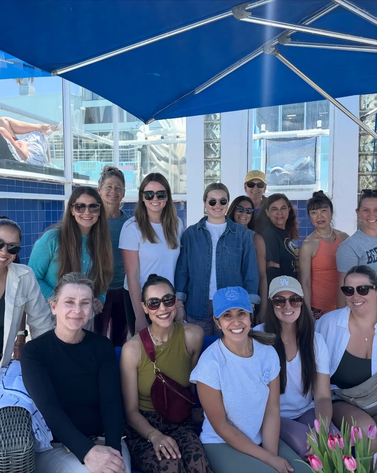 Group photo with attendees after the wellness reset